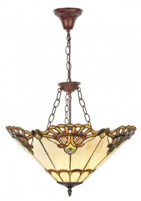 Immagine prodotto di Lampadario Tiffany da soffitto Ø50 GOLD
