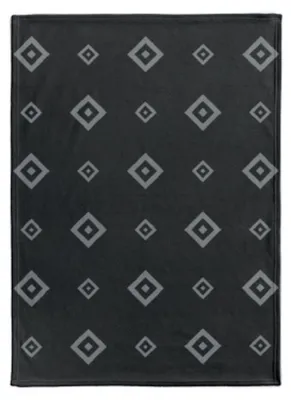 Produktbild von HSV Raute Fleecedecke, 150 x 200 cm, hergestellt aus 100% Polyester