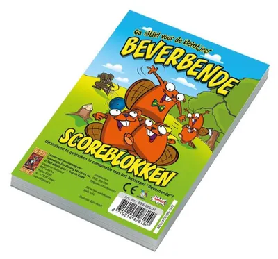 Immagine prodotto di 999Games ScoreBlokken Beverbende, 3 pezzi.