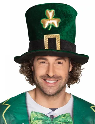 Produktbild von Boland 44913, Uni, St Patrick's Day, Polyester, Polystyrene, Schwarz, Gold, Grün, 320 mm, 320 mm