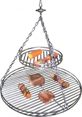 Produktbild von Warmhalterost / Zusatzrost - Edelstahl Ø 40 cm