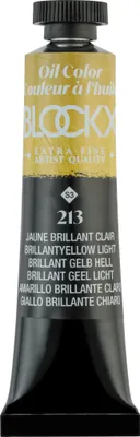 Produktbild von Blockx 3x Ölfarbe, Glänzendgelb hell, Tube 20ml - Hellglänzendgelb 212213BXC