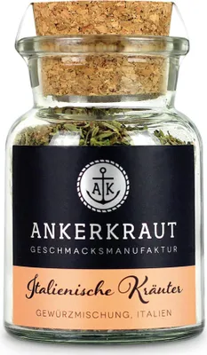 Produktbild von Italienische Kräuter, 25g im Korkenglas
