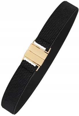 Immagine prodotto di Cintura - Cintura da donna elasticizzata alla moda - Elegante e pratica - Elegante fibbia in metallo - Estensibile fino a 95 cm