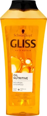 Obrázek produktu pro Schwarzkopf Gliss Kur Oli Nutritive ampon pro such a pokozen vlasy 400ml