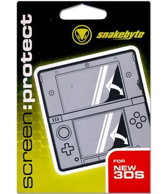 Zdjęcie produktu dla SNAKEBYTE FOLIA OCHRONNA DO 3DS Screen:Protect