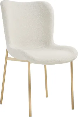 Produktbild von tectake® Polsterstuhl Tessa ergonomische Form mit hoher Rückenlehne 54 x 62 x 90 cm