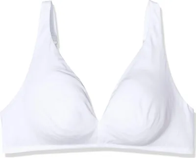Produktbild von Calida Damen Natural Comfort Bügelloser BH Weiß 75B Bra Womens Feminin Bequem