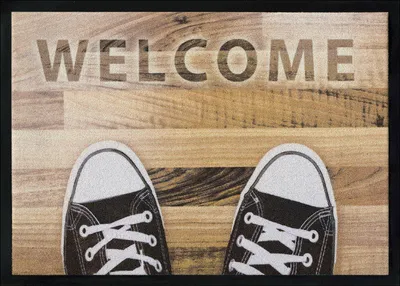 Türvorleger Mat-Line, Welcome, 70 x 50 cm, rechteckig