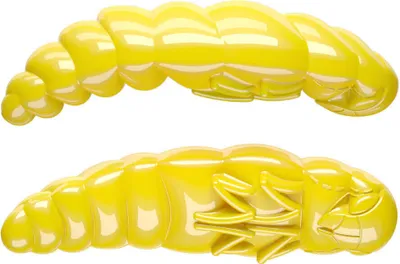 Produktbild von Libra Lures Largo 35 Gummilarven Käse schwimmend Yellow