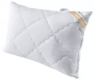 Image de Coussin 50x70 LAINE MÉRINIQUE Senna Home Blanc