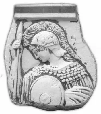 Produktbild von Wandrelief Römischer Soldat Wand Relief Bild Bilder Gemälde Stein Deko Neu 1014