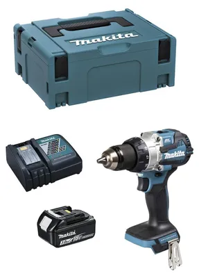 Obrázok produktu pre Vŕtačka MAKITA DDF489RFJ1 (1 x 3,0 Ah + DC18RC + MAKPAC 2)