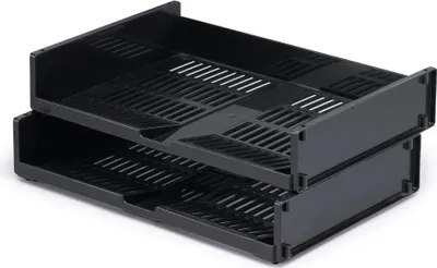 Image de DURABLE OPTIMO Corbeille à courrier A4 horizontal anthracite