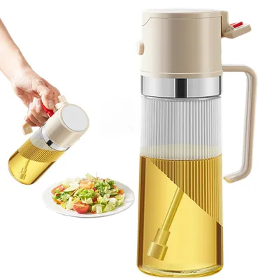 Productafbeelding van Olievernevelaar voor kookolie - Navulbare oliebrons - Geschikt voor koken en grillen - 400 ml