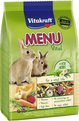 Obrázok produktu pre Vitakraft Menu Vital, krmivo pre králiky, 500 g [18120]