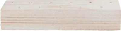 Produktbild von Trockenblumenhalter aus Holz weiß - 21 x 4 x 5 cm