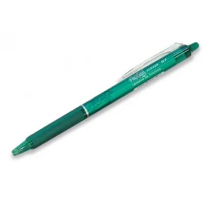 Image de Pilot BLRT-FR7-G Roller à encre FriXion Clicker - 0,4 mm, vert, effaçable