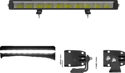 Productafbeelding van LED-lichtbalk, IP68-classificatie, combinatiebundel, 22 inch