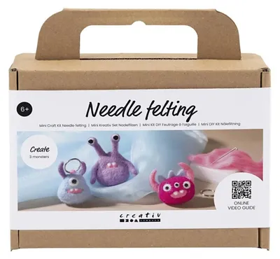 Image de Mini Set Hobby Aiguille Feutre Monster Making