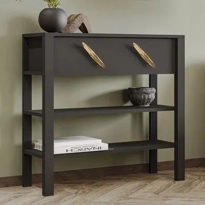 Produktbild von Skye Decor, Hochwertiger Dresser (Parent Code) - Anthrazit, 100% Melamin, 90x85x30 cm