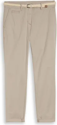 Produktbild von Tom Tailor Slim Chino Hose mit Gürtel aus Stretch-Twill