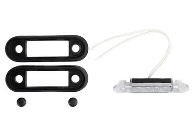 Produktbild von Weiße Seitenmarkierungsleuchte FRISTOM FT-073B LED mit 0,15 m Kabel