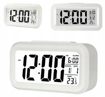 Obrázek produktu pro Bez značky LED digitální budík s teploměrem a datem