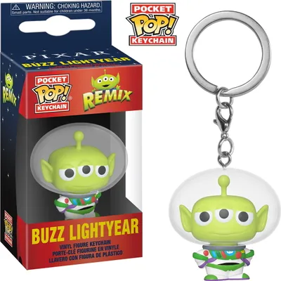 Produktbild von Pixar Remix - Buzz Lightyear - Schlüsselanhänger Funko Pocket POP! Keychain