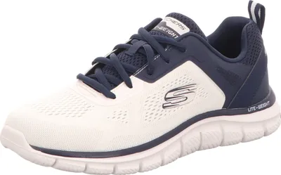 Produktbild von Skechers Herren-Sneaker TRACK BROADER Weiß-Blau, Farbe:weiß, EU Größe:43