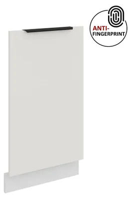 Produktbild von Frontblende für vollintegrierten Geschirrspüler 45 cm ARIA Weiss ultra matt + Weiss matt, hochwertige Fronten mit Anti Fingerprint Beschichtung Küchenzeile Küchenblock