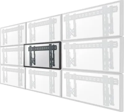 Obrázek produktu pro Neomounts LED-VW1000BLACK, 50 kg, 101,6 cm (40"), 190,5 cm (75"), 200 x 200 mm, 600 x 400 mm