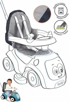 Image de Smoby Housse de siège pour Maestro
Véhicule à toboggan