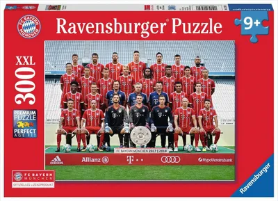 Produktbild von Ravensburger Fc Bayern - 300 XXL Teilen - Saison 2017/2018, 300 Stück(e), 9 Jahr(e)