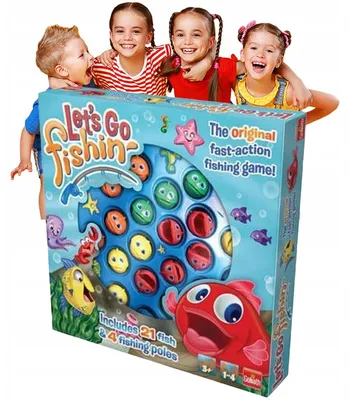 Produktbild von Goliath Lass uns Fische fangen Geschicklichkeitsspiel für Kinder
