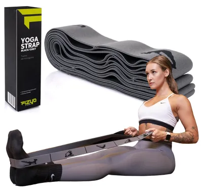 Obrázek produktu pro Elastický pás s 10 smyčkami pro fyzioterapii a jógu