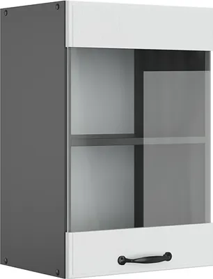 Produktbild von Küchenglasschrank Vicco R-Line Weiß Landhaus 40 cm, Model 36581