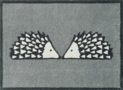 Produktbild von Fußmatte wash+dry Turtle Mat Kissing Spike Slate 60x85 cm