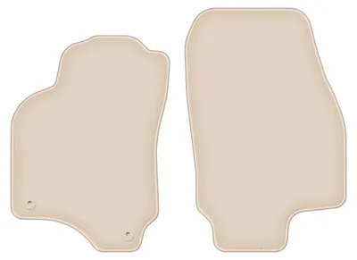Produktbild von DURBAN Beige Velours-Fußmatten vorne für Opel Astra G Cabrio, Coupé, bertone (1998-2009)