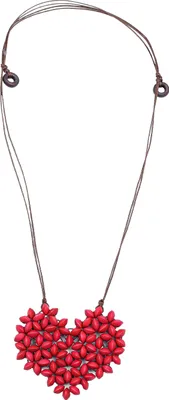 Produktbild von Lange Kette Blossom mit Herzanhänger von collezione alessandro