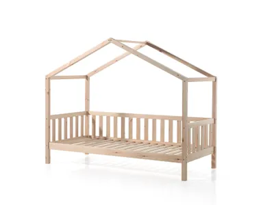 Produktbild von Haus Bett Dallas 2 90x200 - Kieferholz