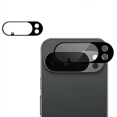 Obrázek produktu pro Ochranné sklo na fotoaparát, 2 kusy, pro Google Pixel 10 Pro – černá barva