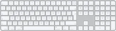 Immagine prodotto di Apple MK2C3T/A Magic Tastiera USB e Bluetooth Italiano Alluminio Bianco