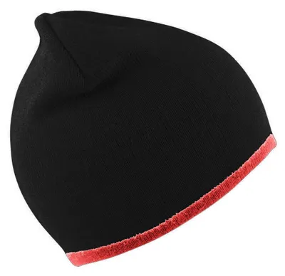 Imagen del producto de Gorro de invierno uni, reversible, modelo FK676 (talla única) (/rojo)