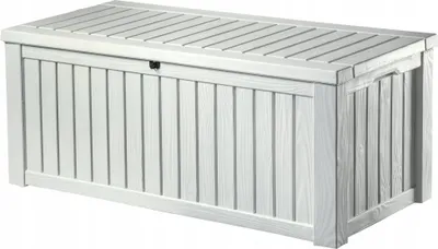 Produktbild von Garten Aufbewahrungsbank - Balkonbank - 570 l Volumen - Groß - Für Außenbereich - Sitzbank