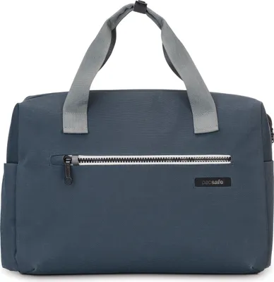 Produktbild von pacsafe Henkeltasche Laptoptasche mit Laptopfach Intasafe Brief Bag Navy blau grau