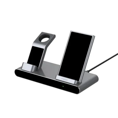 Produktbild von Rapoo XC600, Drinnen, USB, Kabelloses Aufladen, Silber