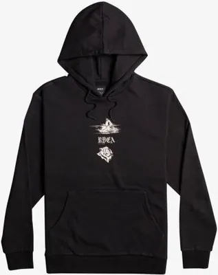 Produktbild von RVCA BEACH TIGER HOODIE - schwarz - L