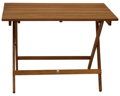 Produktbild von Klapptisch Bistrotisch Holztisch 90x52cm Akazienholz