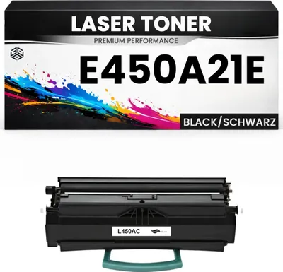 Produktbild von XXL Toner kompatibel für Lexmark E450A21E E450dn in Schwarz